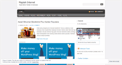 Desktop Screenshot of majalahinternet.wordpress.com