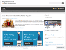 Tablet Screenshot of majalahinternet.wordpress.com