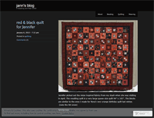 Tablet Screenshot of jannblock.wordpress.com