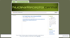 Desktop Screenshot of nuclearreceptorcentral.wordpress.com