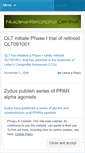 Mobile Screenshot of nuclearreceptorcentral.wordpress.com