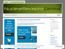 Tablet Screenshot of nuclearreceptorcentral.wordpress.com