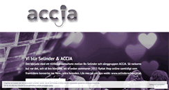 Desktop Screenshot of accja.wordpress.com