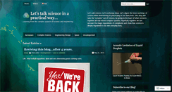 Desktop Screenshot of complexscience.wordpress.com