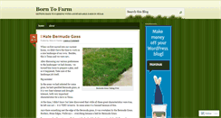 Desktop Screenshot of borntofarm.wordpress.com