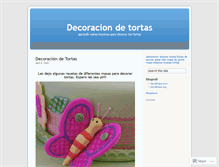 Tablet Screenshot of decorartortas.wordpress.com