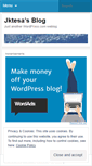 Mobile Screenshot of jktesa.wordpress.com