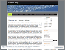 Tablet Screenshot of jktesa.wordpress.com