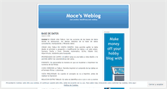 Desktop Screenshot of moce.wordpress.com