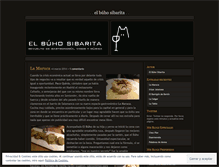 Tablet Screenshot of elbuhosibarita.wordpress.com