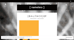 Desktop Screenshot of namelessva.wordpress.com