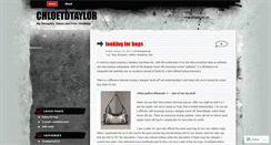 Desktop Screenshot of chloetdtaylor.wordpress.com