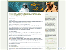 Tablet Screenshot of nativeseattle.wordpress.com