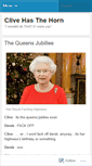 Mobile Screenshot of clivehasthehorn.wordpress.com