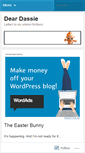 Mobile Screenshot of deardassie.wordpress.com