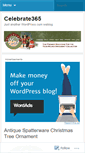 Mobile Screenshot of celebrate365.wordpress.com