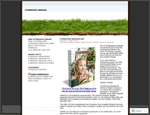 Tablet Screenshot of hydroponicgrowing.wordpress.com