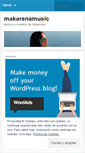 Mobile Screenshot of makarenamusic.wordpress.com