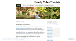 Desktop Screenshot of familyvoluntourists.wordpress.com