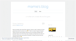 Desktop Screenshot of mamiepunyablog.wordpress.com