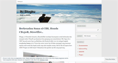 Desktop Screenshot of gunungmotor.wordpress.com