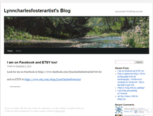 Tablet Screenshot of lynncharlesfosterartist.wordpress.com