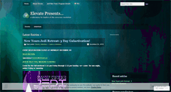 Desktop Screenshot of elevatepresents.wordpress.com