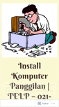 Mobile Screenshot of installkomputermurah.wordpress.com