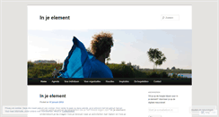 Desktop Screenshot of inelement.wordpress.com