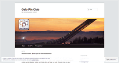 Desktop Screenshot of oslopinclub.wordpress.com