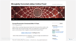 Desktop Screenshot of jabbarcollinsfreed.wordpress.com