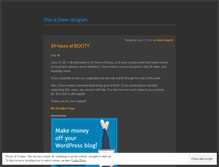Tablet Screenshot of drewgingrich.wordpress.com