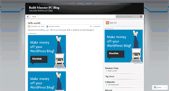 Desktop Screenshot of buildmonsterpc.wordpress.com