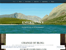 Tablet Screenshot of emeritusky.wordpress.com