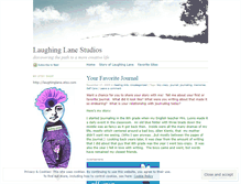 Tablet Screenshot of laughinglane.wordpress.com