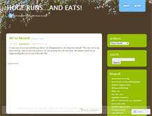 Tablet Screenshot of hogeruns.wordpress.com