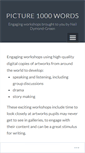 Mobile Screenshot of apicturepaints1000words.wordpress.com