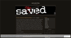 Desktop Screenshot of mattcarte.wordpress.com
