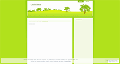 Desktop Screenshot of littlebebe.wordpress.com