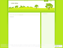 Tablet Screenshot of littlebebe.wordpress.com