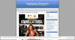 Desktop Screenshot of multiplaza.wordpress.com