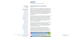 Desktop Screenshot of metpr.wordpress.com