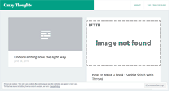 Desktop Screenshot of moodythoughts.wordpress.com