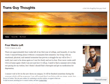 Tablet Screenshot of lgbtthoughts.wordpress.com