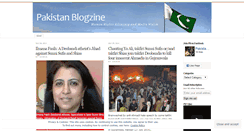 Desktop Screenshot of pakistanblogzine.wordpress.com