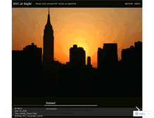 Tablet Screenshot of nycatnight.wordpress.com