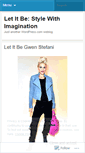 Mobile Screenshot of letitbestyle.wordpress.com