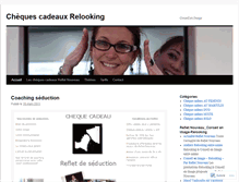 Tablet Screenshot of chequescadeaux.wordpress.com
