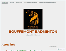 Tablet Screenshot of bouffemontbad.wordpress.com