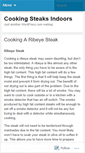 Mobile Screenshot of cookingsteaks.wordpress.com